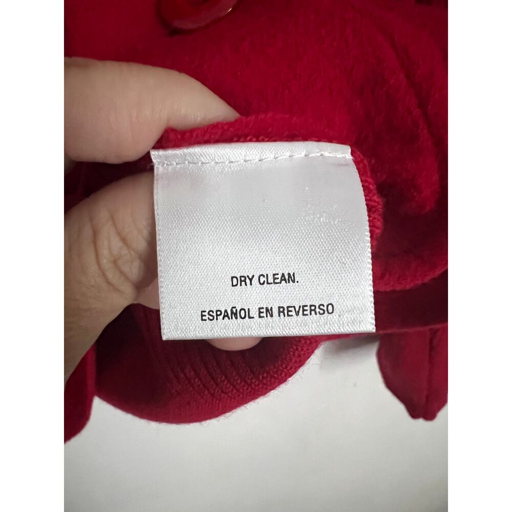Charter Club Chalet Chic 2X Red Amore 100% Merino Wool Cardigan Sweater NWT - Picture 9 of 14